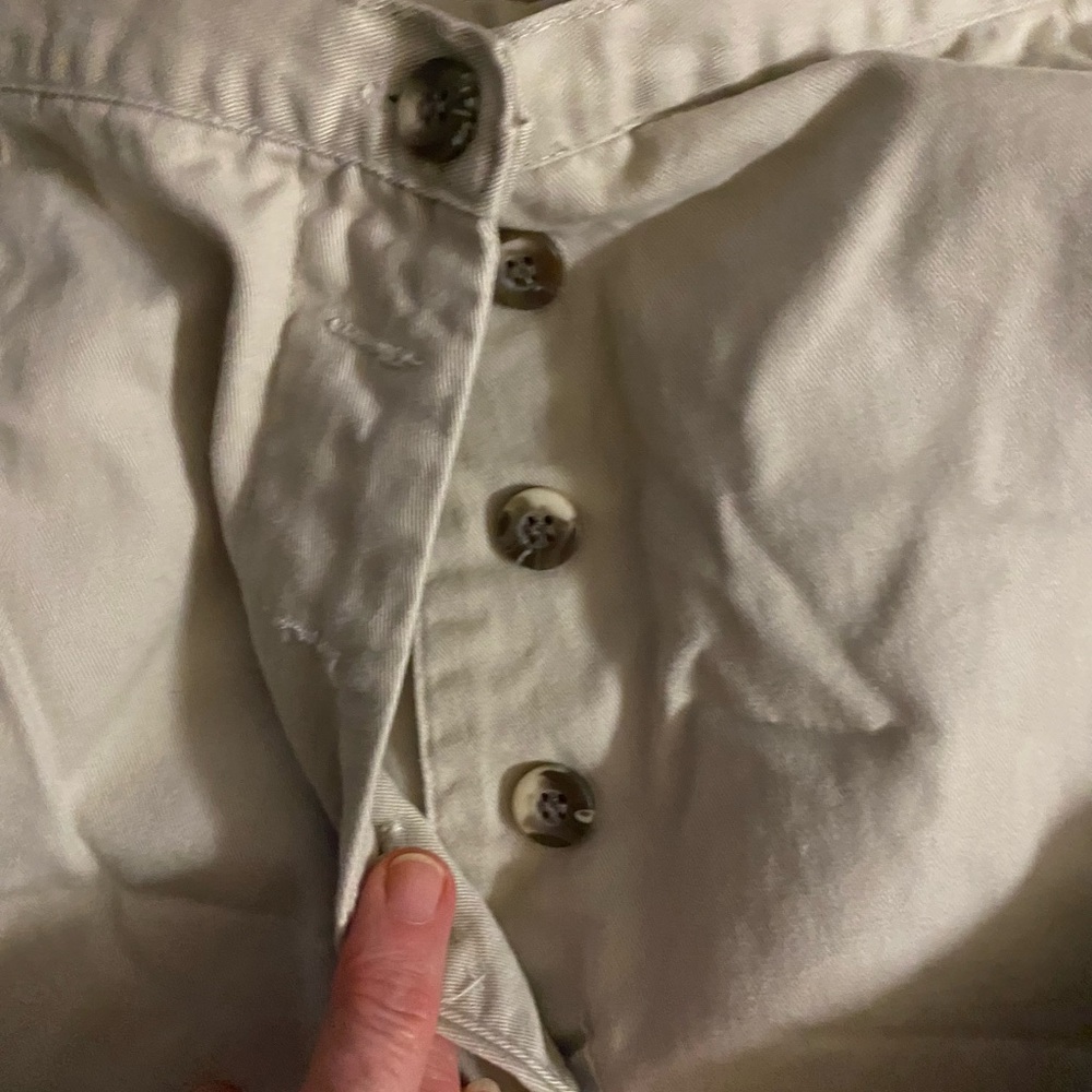 Christopher & Banks Cream/Khaki Maxi Skirt - Picture 3 of 7